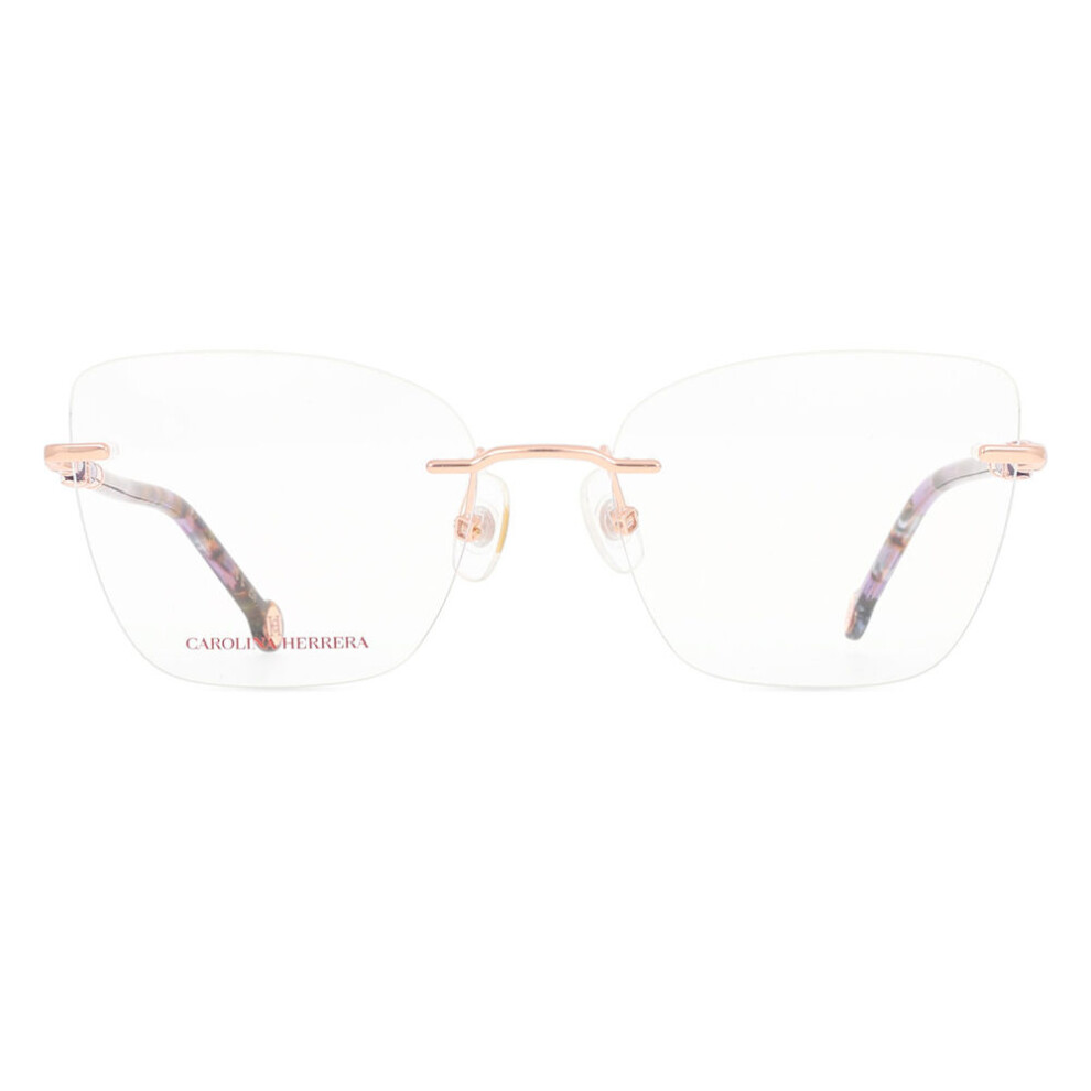 Prada Glasses Frames PR02ZV 1AB1O1 Black Women - Image 4