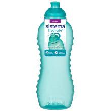 Sistema Squeeze Twist N Sip Sports Water Bottle 460 Ml Leakproof Kids