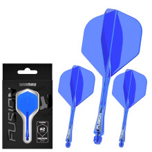 WINMAU Darts Fusion Integrated Flight Shaft System No 2 Shape Design