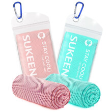 Sukeen Cooling Towel 40 x12 Neck Soft Breathable Sweat Gym Stay Cool