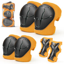 Kids Knee Elbow Pads 6pcs Wrist Guard Children Kids Sports Protective