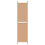 VidaXL vidaXL 6-Panel Room Divider Beige 300 x 220 cm Fabric 4