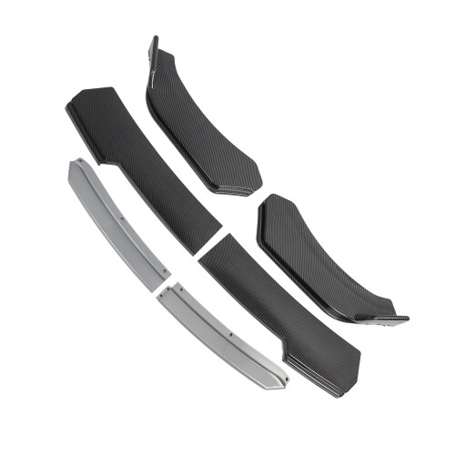 6 Stück 150cm Lippen Trenner ABS Kohlefaser Optik 1