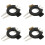 4er Set Golf Multifunktionsbürste Nagelentferner 17
