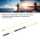 Carbon Angelrute 1,65m Boot Griff Nr.40 Gelb 1