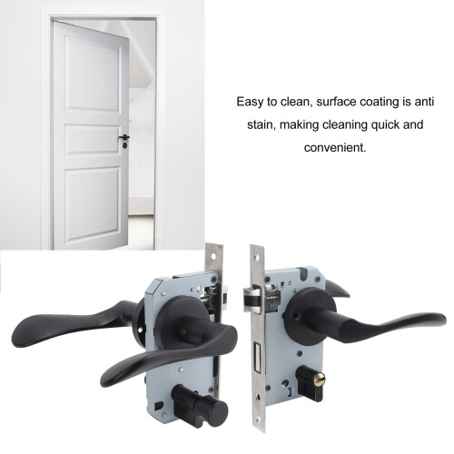 Türschloss-Set aus Eisen und Aluminium