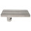 Dusche Bodenablauf Edelstahl linear 20x10cm 12