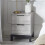 Bali 2 Drawer Bedside - Grey Oak 1