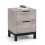 Bali 2 Drawer Bedside - Grey Oak 3