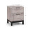Bali 2 Drawer Bedside - Grey Oak 4