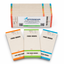 10 x Food Order Pads Tear Off Slip Numbered Waiter Restaurant Cafe Pub PAD84