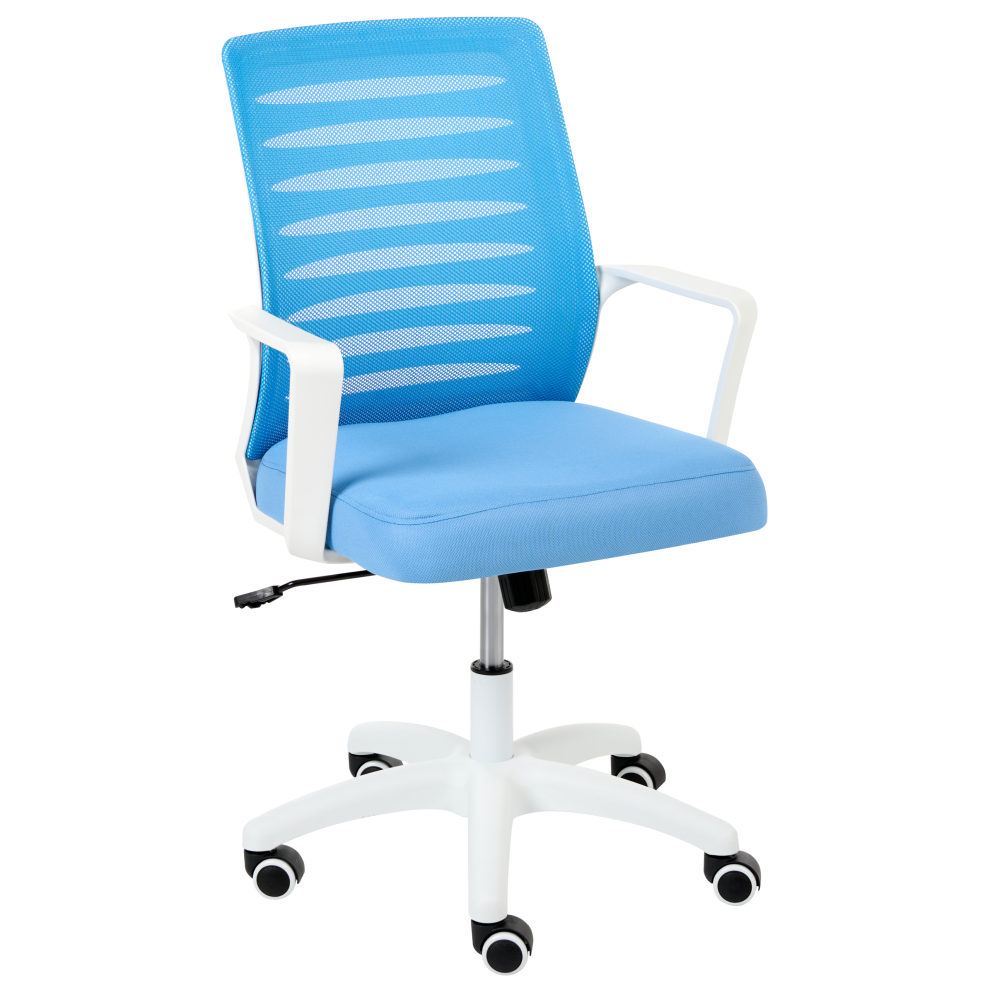 Photos - Computer Chair Beliani Office Chair RADIANT Blue