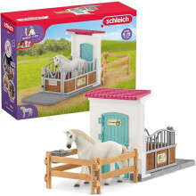 Schleich Horse Club - 21Pc Horse Stall Extension Playset - Kids 5+ | 42569