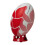 (5, White/Red) Canterbury Thrillseeker Rugby Ball 1