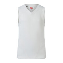 (10 Years, Cream) Canterbury Childrens/Kids Sleeveless Cricket Vest