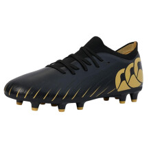 (6 UK, Black) Canterbury Unisex Adult Speed Falcon Pro Firm Ground Rugby Boots
