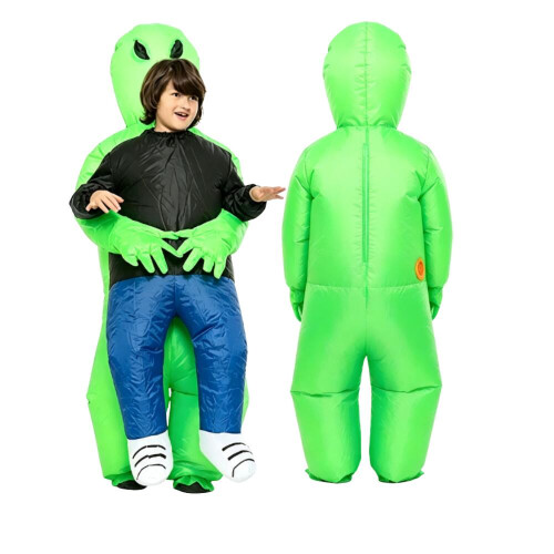 3D Φουσκωτή Στολή Cosplay Piggy Back Ride On με Βεντάλια για Ενήλικες & Εφήβους –