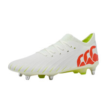 (6 UK, Snow White) Canterbury Unisex Adult Speed Falcon Elite Soft Ground Rugby Boots