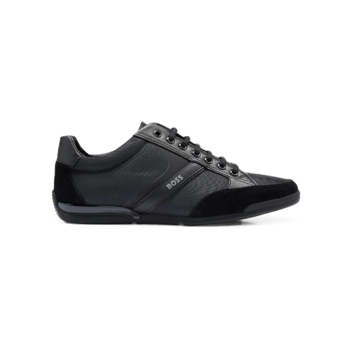 Hugo Boss Boss Saturn Lowp mx A_N Trainers Black UK 9