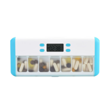Smart 7-dages pilleorganisator med 7 alarmer – Bip, vibration og blinkende LED