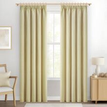 Blackout Curtains - Set of 2, UV Protection, Matte Fabric, Universal Hanging - 225 x 140 cm, Biscotti Beige, MRTREES