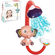 Children's and Baby Electric Shower Toy - Clouds and Elephant Bathroom Toy