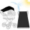 Stroller Sunshade, Stroller Parasol, Stroller Sunshade, Universal Stroller Sunshade, Canopy Awning, Black 1