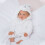 (0-6 Months, White) Larkwood Babies Rabbit Design All In One 3