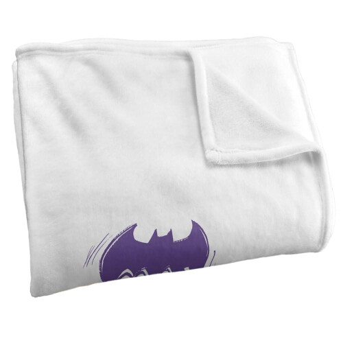 Batman (58in x 36in, Multicoloured) Batman Silky Chibi Throw 2
