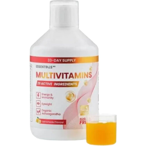 Swedish Nutra Essentials Vloeibare Multivitamine 500ML