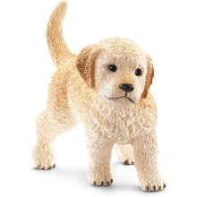 Schleich Farm World - Realistic Animal Toys for Kids - Golden Retriever Puppy Toy Dog Figurine - Ages 3+