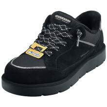 (4) Skechers Keepsakes Cozy Street Hikers Womens Casual Trainers in Black Black