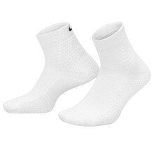 (12 UK, White/Black) Nike Mens Unicorn Ankle Socks