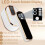 Handheld Steamer With Touch Control Suitable For Clothes And Home Use White 4