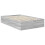VidaXL vidaXL Bed Frame Grey Sonoma 120 x 190 cm Engineered Wood 2
