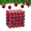 Matte Christbaumkugeln Set, 100 Stück 2
