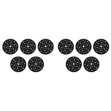 10 Pcs Protective Pad Ø 150mm 67 Holes to Protect Your Sanding Pad Self-Adhesive Nylon, Protective Pad