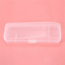 4 Pcs Travel Double Storage Box Men Shaver Case Accessories Holder Storage Travel Plastic Case