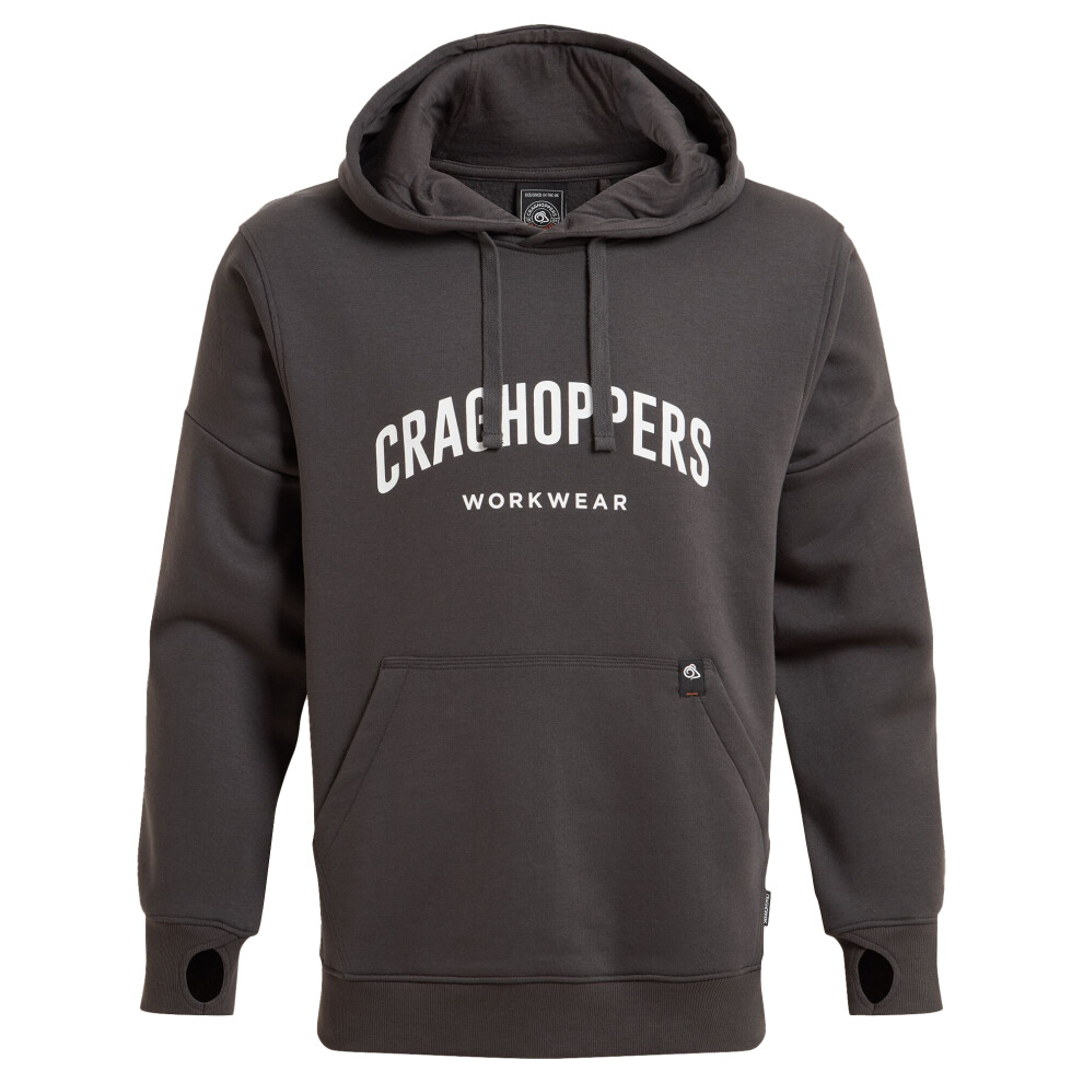 Craghoppers (M, Carbon Grey) Mens Workwear Oulston Hoodie