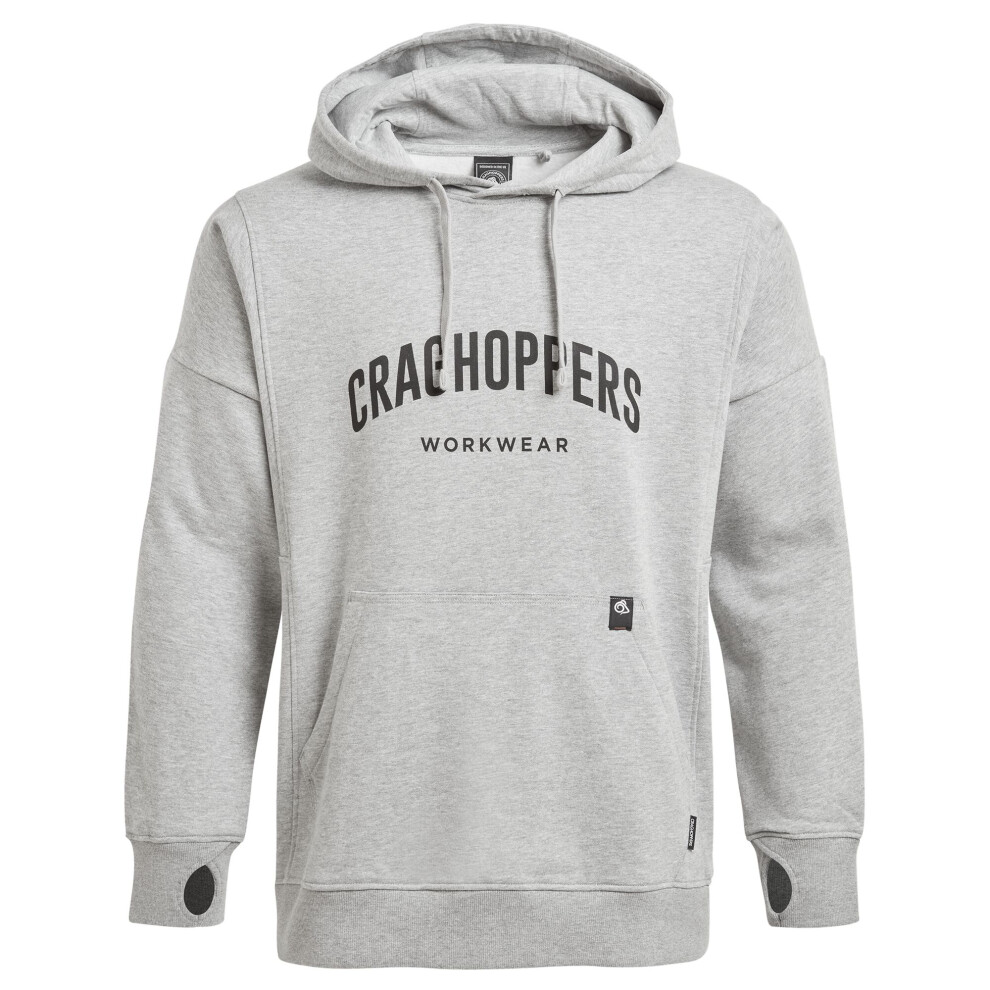 Craghoppers (Xl, Soft Grey Marl) Mens Workwear Oulston Hoodie