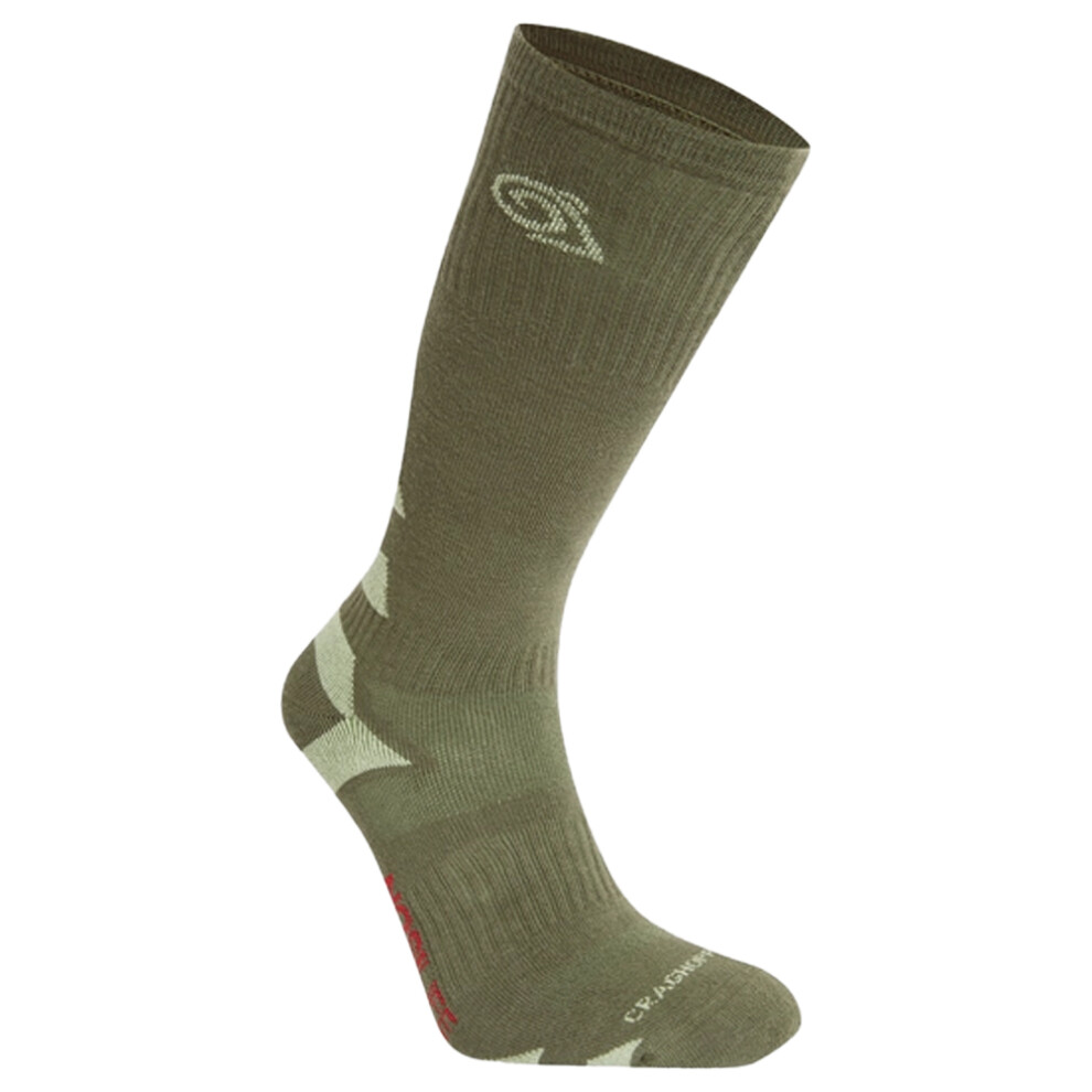 Craghoppers (6 Uk-8 Uk, Wild Olive/Bud Green) Unisex Adult Adventure Insect Repellent Boot Socks