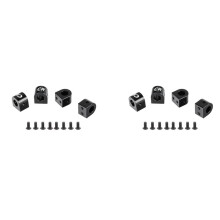 2 set LCG Lower Center of Gravity Metal Body Post Mount for 1/10 RC Crawler Car Axial SCX10 I II III Capra,1