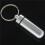 3X Silver Pill Medicine Box Case Holder Container Capsule Bottle Keyring Keychain 7
