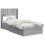 VidaXL vidaXL Bed Frame with Storage and Headboard Grey Sonoma 75 x 190 cm 2