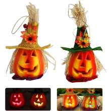 Kurpitsalyhty - Juhlakoriste - Vaahtomuovi - Vilkkuva - Oranssi - Halloween