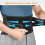 Adjustable Lumbar Support Belt, XXL Abdominal Protection Belt, Black 3