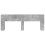 VidaXL vidaXL Headboard Cabinet with Storage Concrete Grey Engineered Wood 5