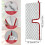 Pack of 3 Microfiber Refills for Spray Mops compatible with Vileda 1-2 Spraymax, Washable Microfiber Mop for Kitchen 2