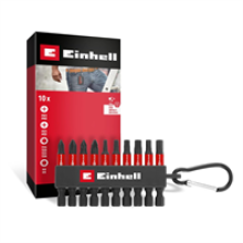 Einhell Impact Screwdriver Bit Set 10 Piece