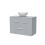 NES Home Wall Hung 800mm Matte Grey Vanity With Basin and Matte Grey Worktop 6